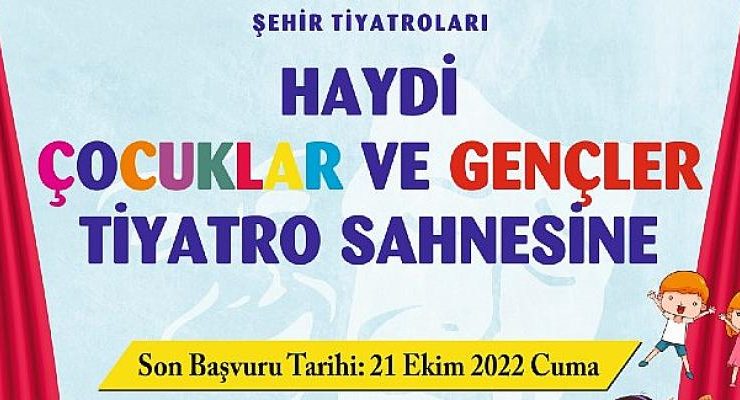 Aydın Büyükşehir Belediyesi’nin Tiyatro Atölyeleri Başlıyor