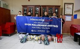Antalya  Büyükşehir'den okullara spor malzemesi desteği
